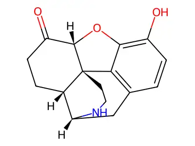 Dihydronormorphinone structure