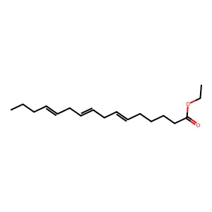 Ethyl 9-hexadecenoate structure