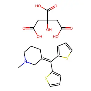 Tipepidine Citrate structure
