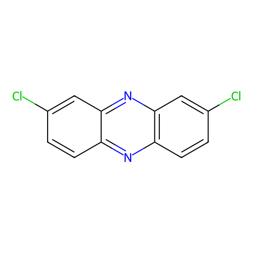 2,8-Dichlorophenazine structure