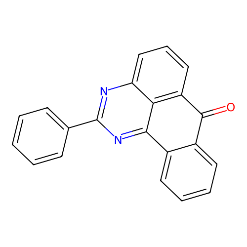 2-Phenylbenzo[e]perimidin-7-one structure