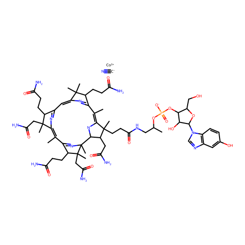 factor III, vitamin B 12 structure