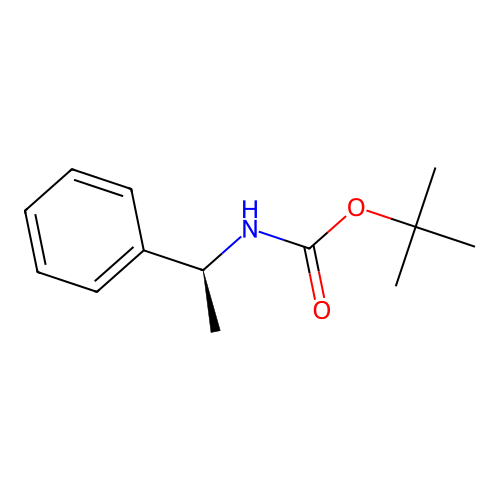 tert-butyl N-[(1S)-1-phenylethyl]carbamate structure