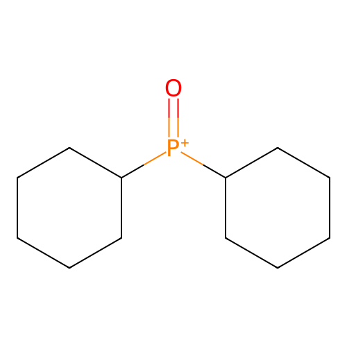 Dicyclohexylphosphine oxide structure