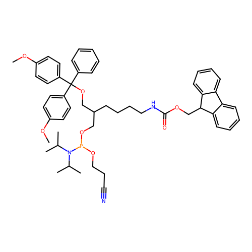 Fmoc-6-amino-hexanol-DMT-2-methyl structure