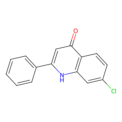 7-Chloro-2-phenylquinolin-4-ol structure