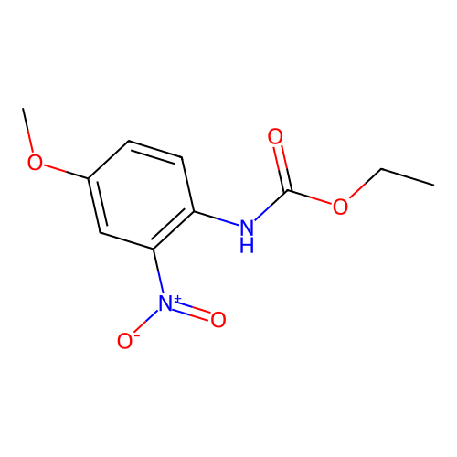 ethyl N-(4-methoxy-2-nitrophenyl)carbamate structure