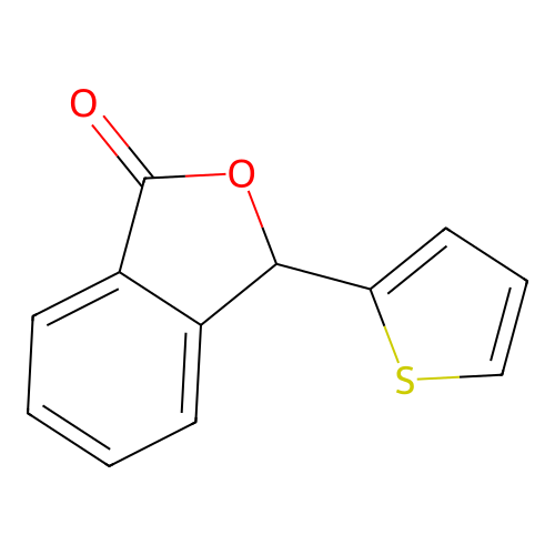 1(3H)-Isobenzofuranone, 3-(2-thienyl)- structure