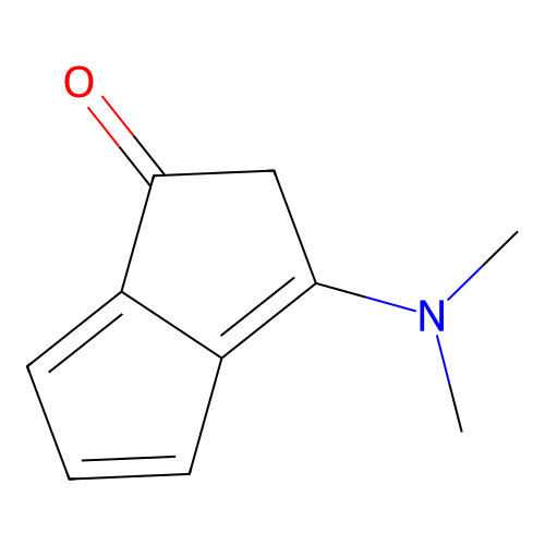3-(dimethylamino)-1(2H)-pentalenone structure