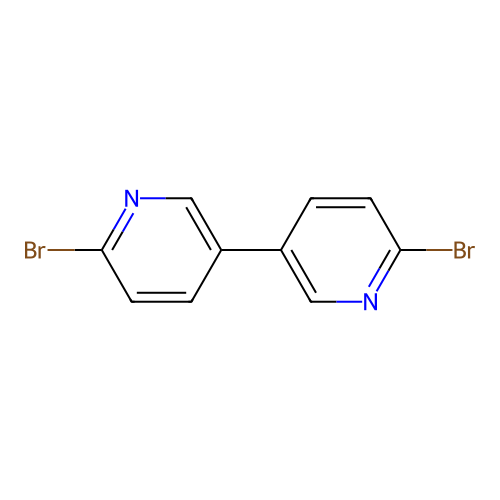 6,6'-Dibromo-3,3'bipyridine structure