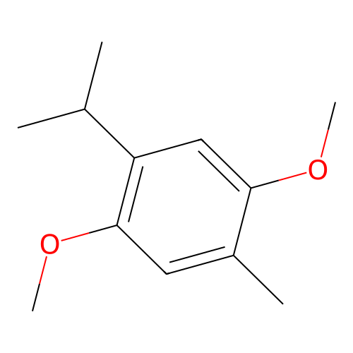 2,5-二甲氧基对伞花烃 structure