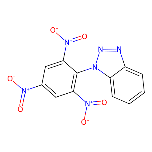 1-Picrylbenzotriazole structure