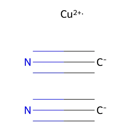 铜二氰化物 structure