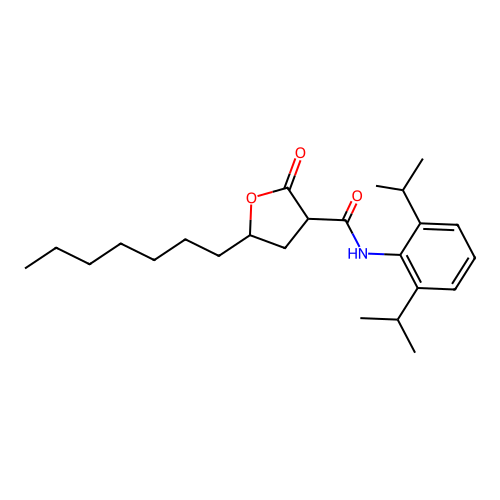 3-Furancarboxamide, N-[2,6-bis(1-methylethyl)phe structure