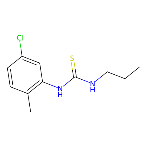 1-(5-Chloro-2-methylphenyl)-3-propylthiourea structure