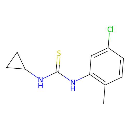 1-(5-Chloro-2-methylphenyl)-3-cyclopropylthiourea structure
