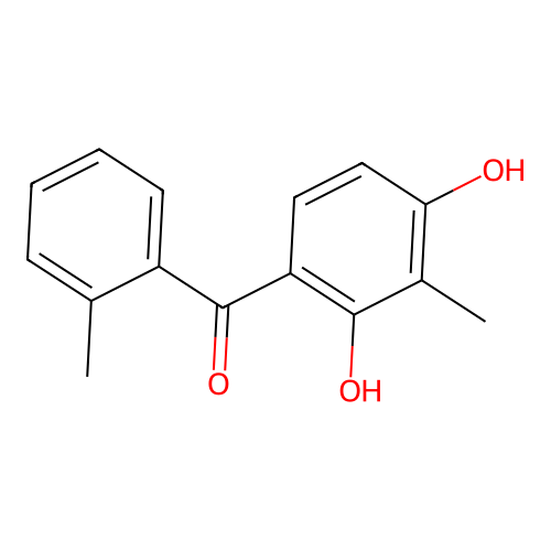 (2,4-Dihydroxy-3-methylphenyl)(2-methylphenyl)methanone structure