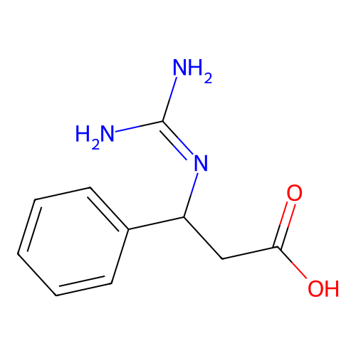 N-(amino(imino)methyl)-3-phenyl--alanine structure