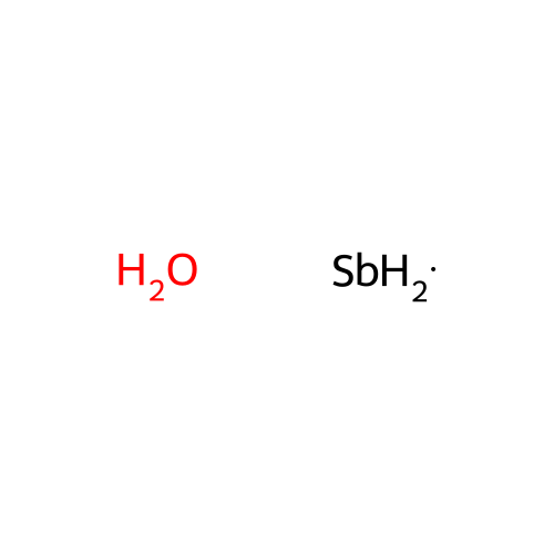 Dihydridohydroxidoantimony structure