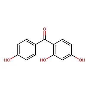 2,4,4'-Trihydroxybenzophenone structure