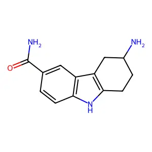 3-Amino-6-carboxamido-1,2,3,4-tetrahydrocarbazole structure