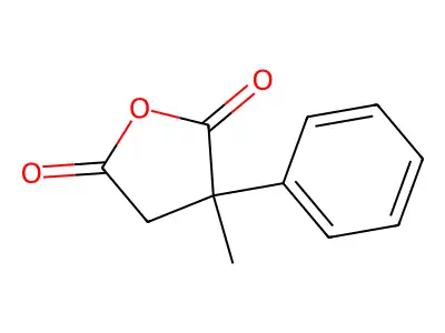 3-Methyl-3-phenyloxolane-2,5-dione structure