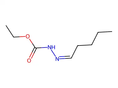 ethyl N-[(Z)-pentylideneamino]carbamate structure