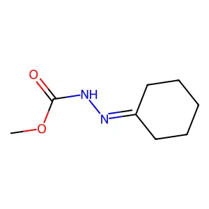 Carbazic acid, 3-cyclohexylidene-, methyl ester structure
