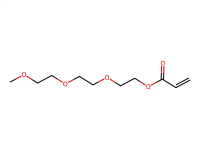 2-(2-(2-Methoxyethoxy)ethoxy)ethyl acrylate structure