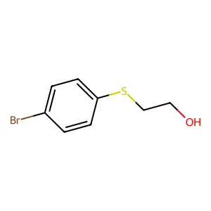 2-((4-Bromophenyl)thio)ethanol structure
