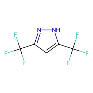 3,5-Bis(trifluoromethyl)pyrazole structure