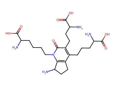 Oxodesmosine structure