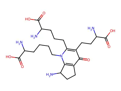 Isooxodesmosine structure