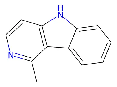 1-methyl-5H-pyrido[4,3-b]indole structure