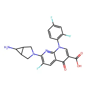 曲伐沙星 structure