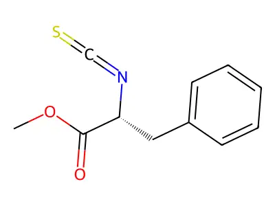 Methyl 2-isothiocyanato-3-phenylpropanoate structure