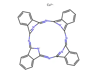 酞菁蓝 structure