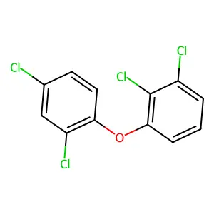 2,2',3,4'-Tetrachlorodiphenyl ether structure