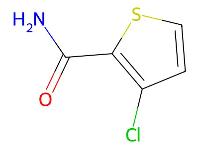 3-Chloro-2-thiophenecarboxamide structure