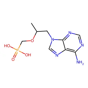 泰諾福韋 structure