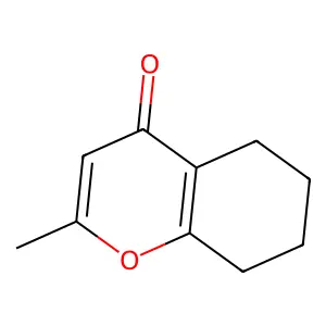 2-Methyl-5,6,7,8-tetrahydro-4H-chromen-4-one structure