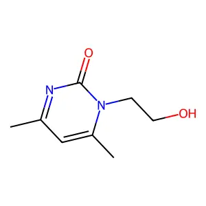1-(2-Hydroxyethyl)-4,6-dimethyl-2(1H)-pyrimidinone structure