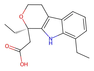 (-)-Etodolac structure
