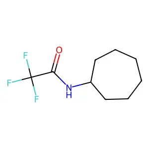 N-Cycloheptyl-2,2,2-trifluoroacetamide structure