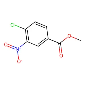 Methyl 4-chloro-3-nitrobenzoate structure