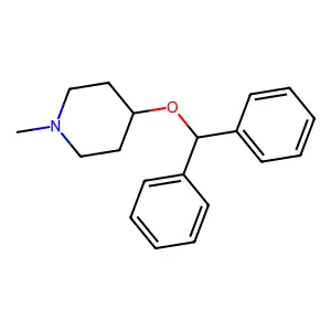 二苯吡林 structure