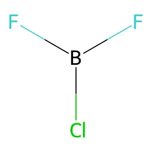Chlorodifluoroborane structure