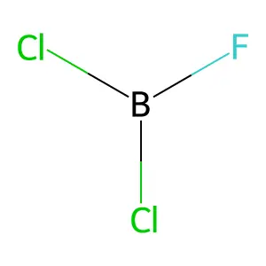 Dichlorofluoroborane structure