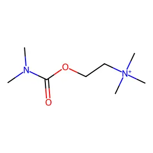 Dimethylcarbamylcholine structure