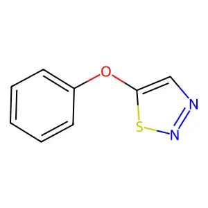 5-Phenoxy-1,2,3-thiadiazole structure